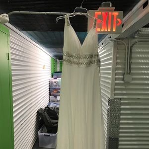 White Formal Gown